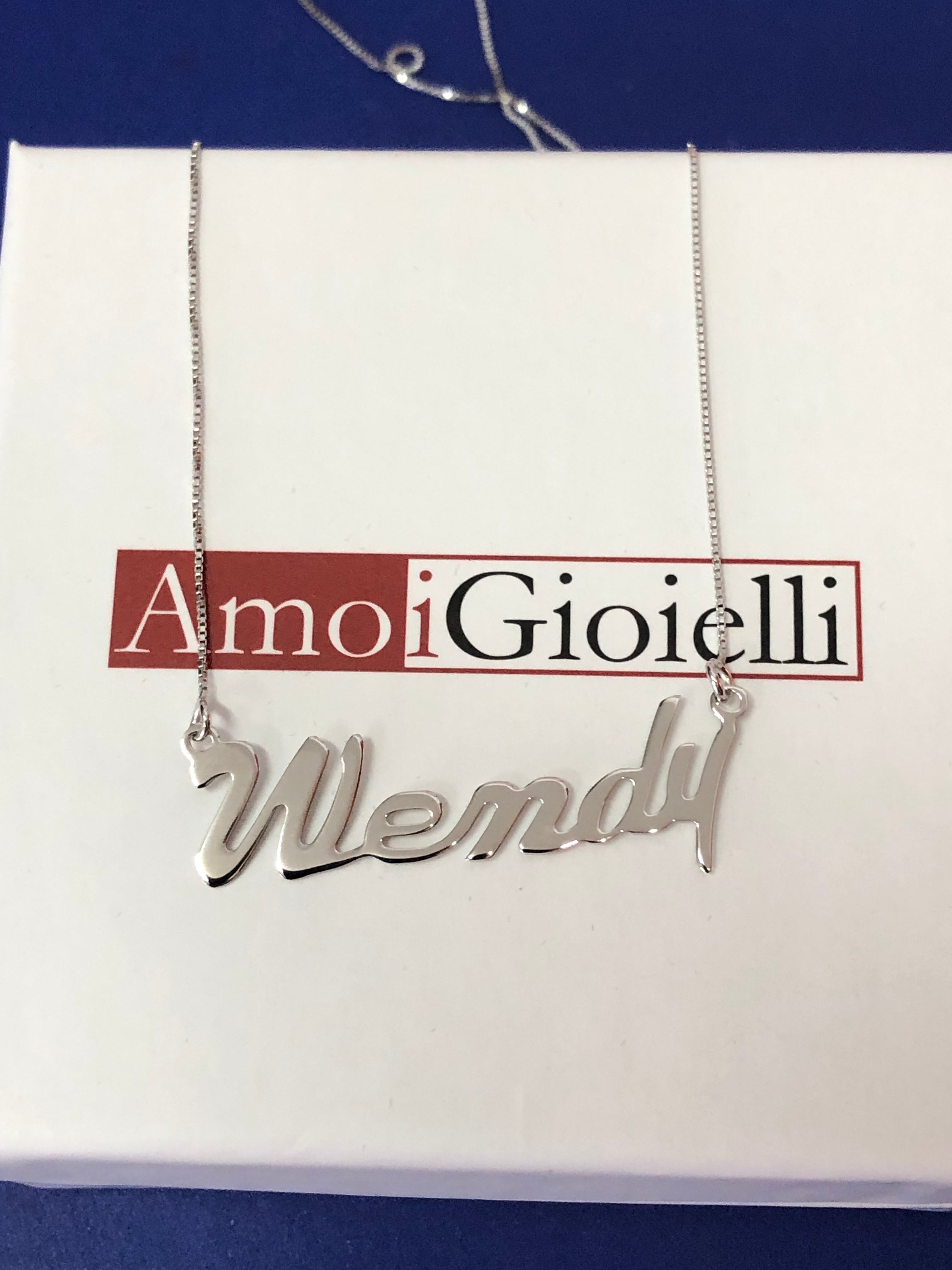 Collana con nome